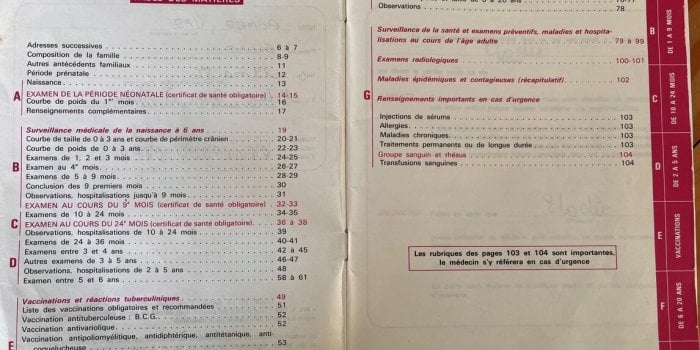 7 Ã©volutions de notre carnet de santÃ© qui marquent les changements de notre sociÃ©tÃ©