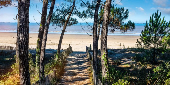 beaches of charente maritime in france