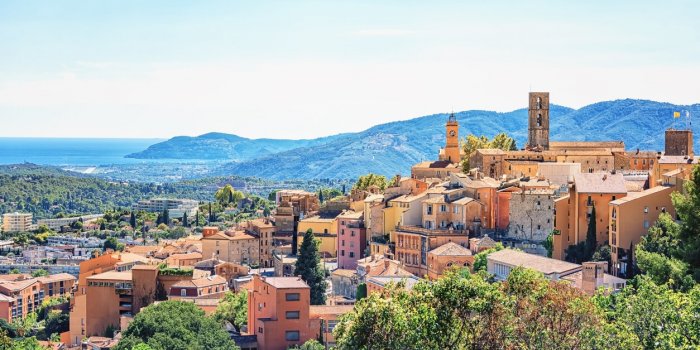 the city of grasse on the french riviera
