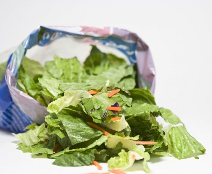 La salade en sachet visee par deux rappels consommateurs