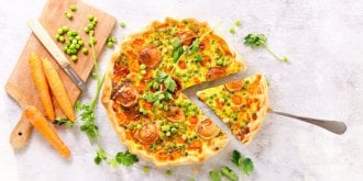 Comment limiter le gras dans sa quiche ? Les conseils de notre nutritionniste 