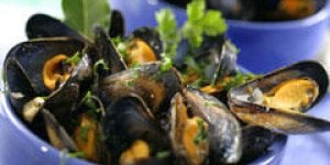 Moules a la vinaigrette