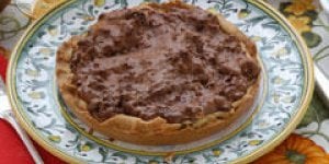 Tarte de mousse au chocolat 