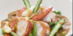 Navarin de homard aux legumes printaniers