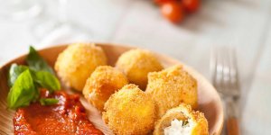 Cromesquis de Salakis coulis de tomates