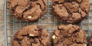 Cookies trois chocolats