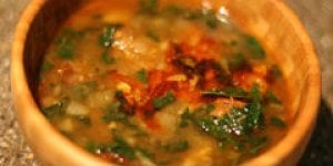 Soupe au chorizo