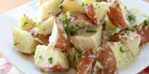 Salade de pommes de terre et de chevre