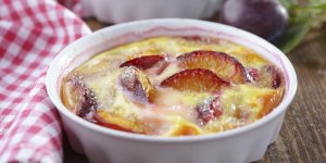 Clafoutis aux prunes