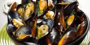 Moules persillees