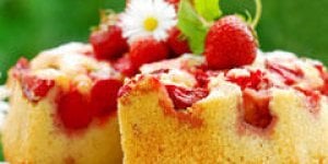 Cake aux fraises