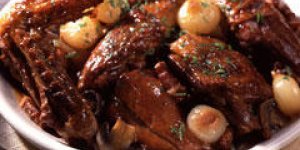 Coq au vin corse