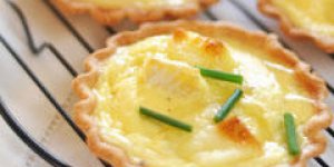 Mini quiches aux 3 fromages