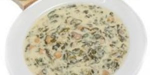 Soupe allegee de dinde aux epis de mais