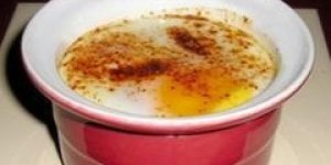 Oeufs cocotte au jambon