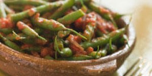 Haricots verts a la tomate et au citron