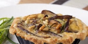 Tartelettes aux aubergines