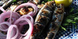 Sardines grillees au thym