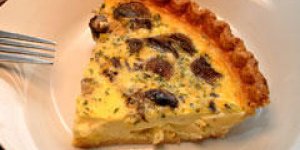 Quiche aux champignons