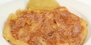 Omelette sucree aux pommes