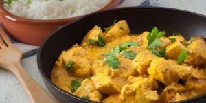 Poulet a la creme de curry