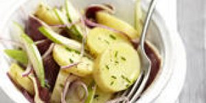 Salade de Princesse Amandine et magret aux pommes granny