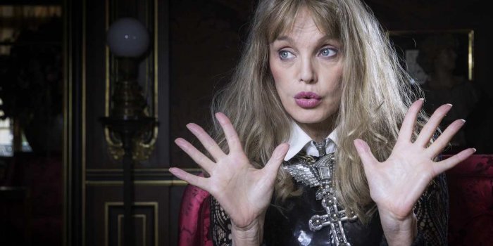 french actress and singer arielle dombasle poses in paris on october 3, 2016 (photo by joel saget afp)