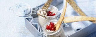 Recette Verrine De Rillettes De Thon Cremeuses Capre Et Grenade