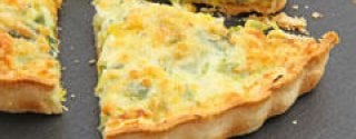 Recette Quiche Aux Poireaux Gratinée - Plats